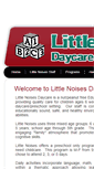 Mobile Screenshot of littlenoisesdaycare.com